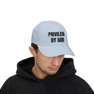 "Privileged by God" Embroidered Faith Baseball Hat