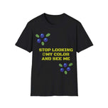 Statement Tee — "See Me, Not My Color" Graphic T-Shirt