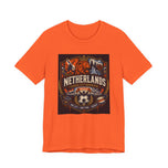 Netherlands Vintage Soccer Flag T‑Shirt