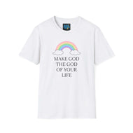 Faith T-Shirt — "Make God the God of Your Life" Inspirational Christian Tee