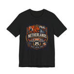 Netherlands Vintage Soccer Flag T‑Shirt