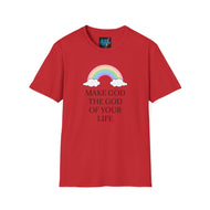 Faith T-Shirt — "Make God the God of Your Life" Inspirational Christian Tee