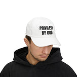 "Privileged by God" Embroidered Faith Baseball Hat