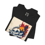 New England Soccer Evolution Tee — "From Revolution to the Caliber One"