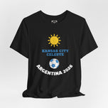 Argentina x Kansas City World Cup Soccer Tee — BBQ Culture Shirt & Argentina's culture