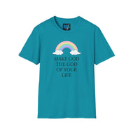 Faith T-Shirt — "Make God the God of Your Life" Inspirational Christian Tee