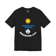 Argentina x Kansas City World Cup Soccer Tee — BBQ Culture Shirt & Argentina's culture