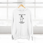 Following Jesus Is Safe Fleece Hoodie — "He Is a Refuge" Christian Faith Hoodie
