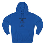 Following Jesus Is Safe Fleece Hoodie — "He Is a Refuge" Christian Faith Hoodie