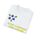 Statement Tee — "See Me, Not My Color" Graphic T-Shirt