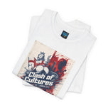 Vintage 'Clash of Cultures' England Soccer Tee