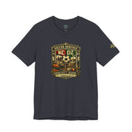 Soccer Heritage KC DZ Tee — Kansas City Vintage Soccer Badge/Algiers