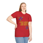 Statement Tee — "See Me, Not My Color" Graphic T-Shirt