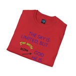 Unlimited Sky with God T-Shirt — Faith-Based Inspirational Tee