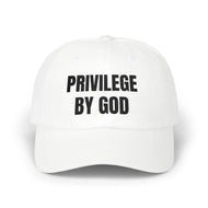"Privileged by God" Embroidered Faith Baseball Hat