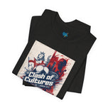 Vintage 'Clash of Cultures' England Soccer Tee
