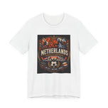 Netherlands Vintage Soccer Flag T‑Shirt