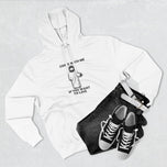 Following Jesus Is Safe Fleece Hoodie — "He Is a Refuge" Christian Faith Hoodie