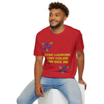 Statement Tee — "See Me, Not My Color" Graphic T-Shirt